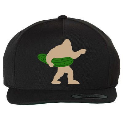 Pickle Bigfoot Pickles Vegan Pickle Wool Snapback Cap
