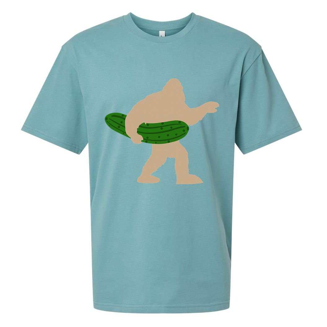 Pickle Bigfoot Pickles Vegan Pickle Sueded Cloud Jersey T-Shirt
