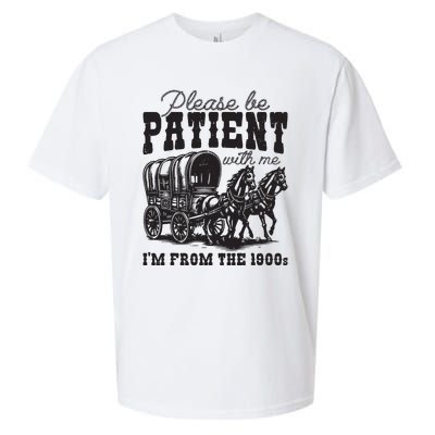 Please Be Patient With Me Im From The 1900s Vintage Trendy Sueded Cloud Jersey T-Shirt