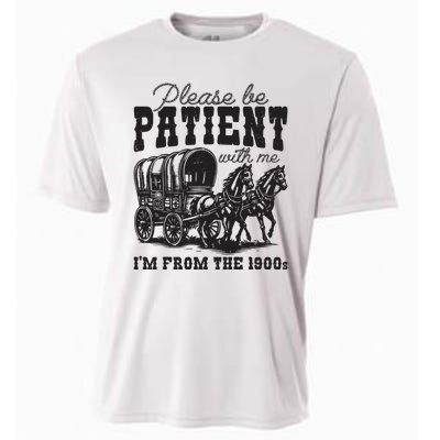 Please Be Patient With Me Im From The 1900s Vintage Trendy Cooling Performance Crew T-Shirt