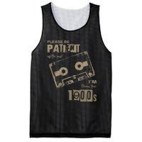 Please Be Patient With Me IM From The 1900s Music Mesh Reversible Basketball Jersey Tank