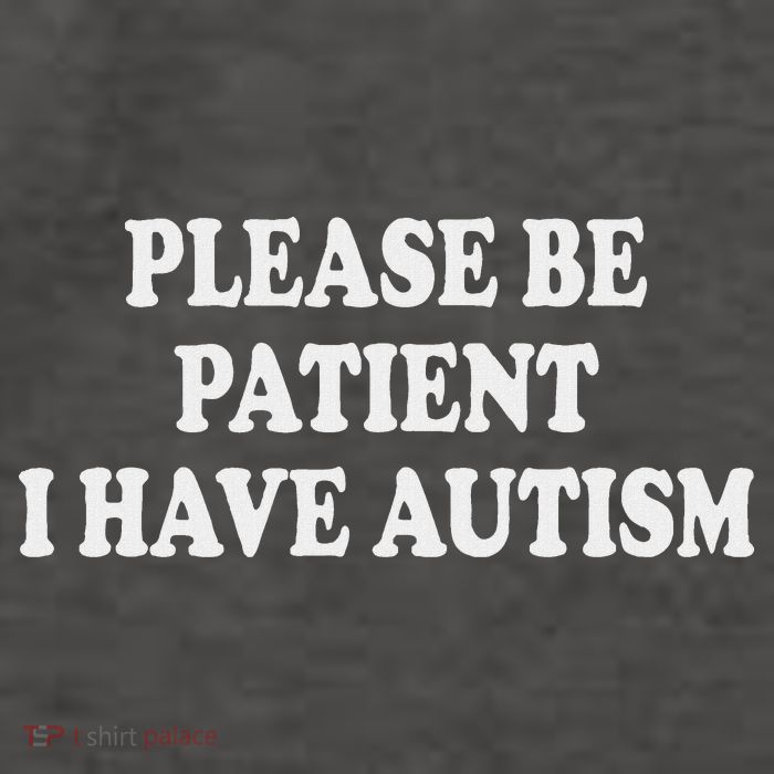 Please Be Patient I Have Autism Vector Backpack