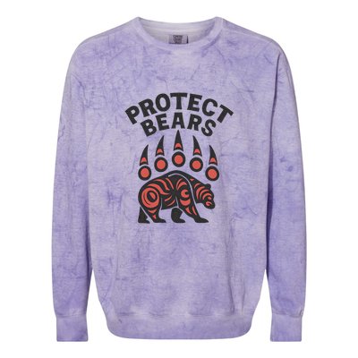 Protect Bears Colorblast Crewneck Sweatshirt