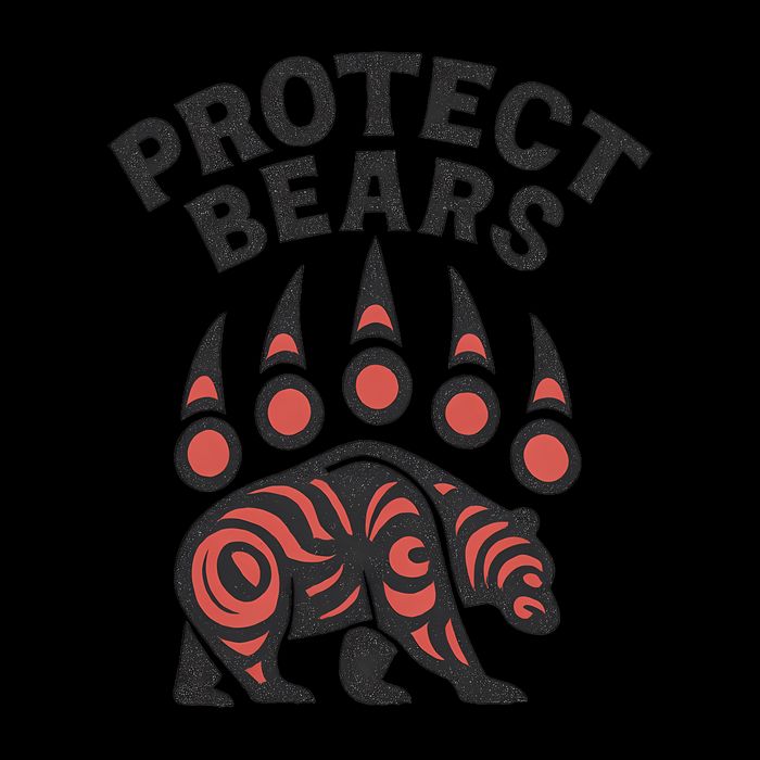Protect Bears Button