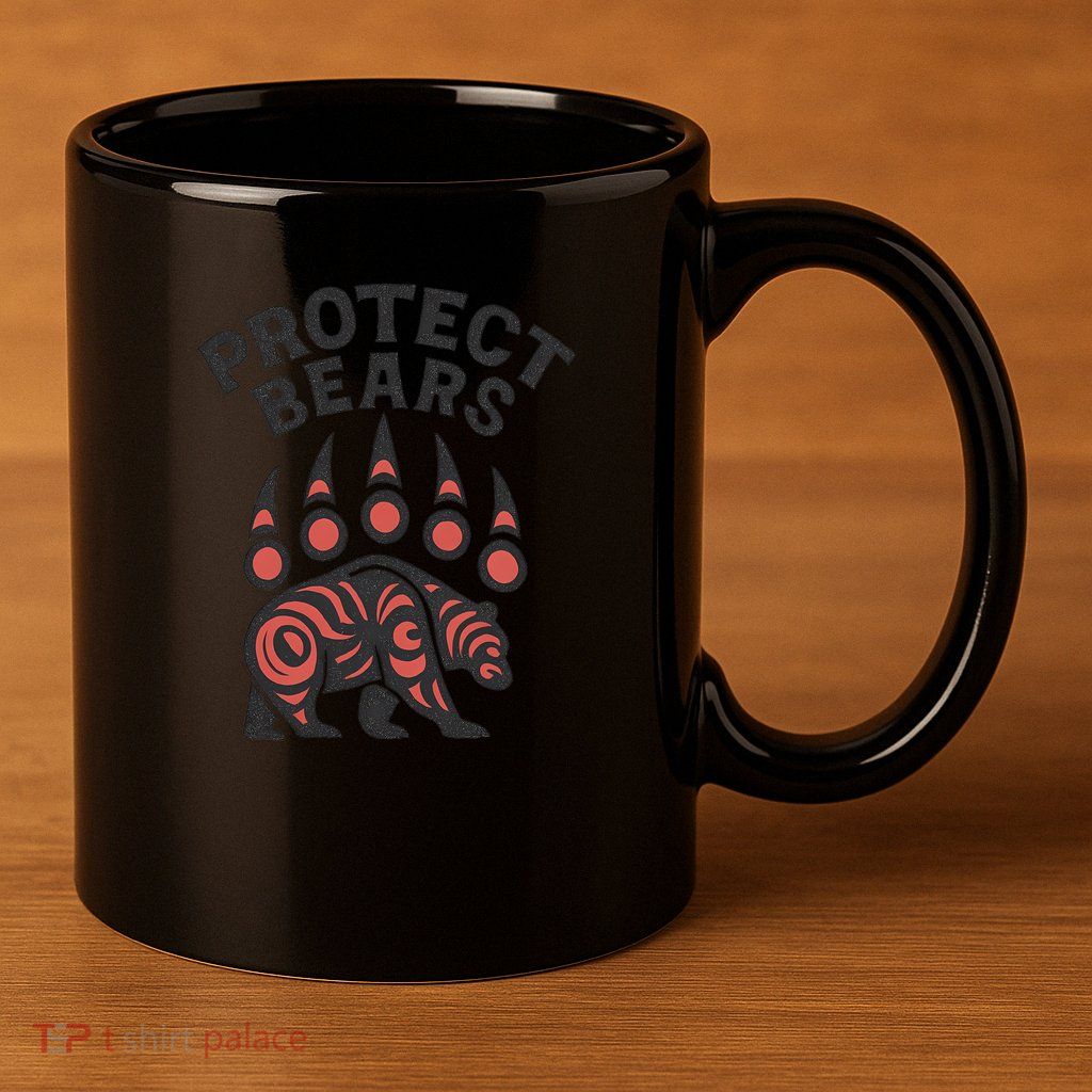 Protect Bears 11oz C Handle Ceramic Mug