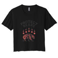 Protect Bears Women's Crop Top Tee