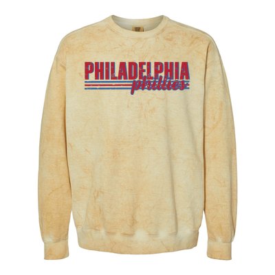 Philadelphia Baseball Colorblast Crewneck Sweatshirt