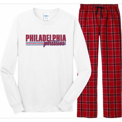 Philadelphia Baseball Long Sleeve Pajama Set