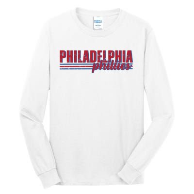 Philadelphia Baseball Tall Long Sleeve T-Shirt