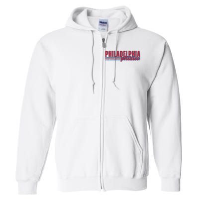 Philadelphia Baseball Full Zip Hoodie