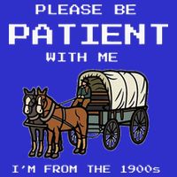Please Be Patient With Me I'm From The 1900s Full-Length Apron With Pockets