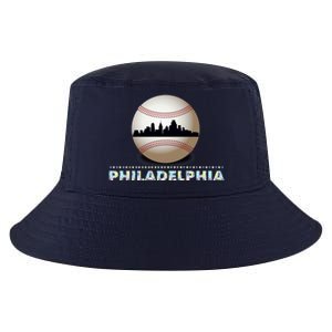 Philadelphia Baseball Philly Skyline Cool Comfort Performance Bucket Hat