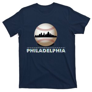 Philadelphia Baseball Philly Skyline T-Shirt