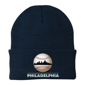 Philadelphia Baseball Philly Skyline Knit Cap Winter Beanie