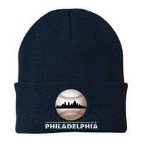 Philadelphia Baseball Philly Skyline Knit Cap Winter Beanie