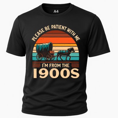 Please Be Patient With Me IM From The 1900S Funny Vintage Cooling Performance Crew T-Shirt