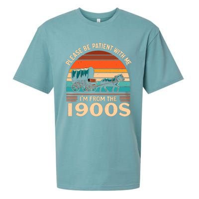 Please Be Patient With Me IM From The 1900S Funny Vintage Sueded Cloud Jersey T-Shirt