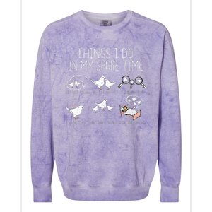 Pigeon Breeding Pigeon Racing Lover King Pigeon Colorblast Crewneck Sweatshirt