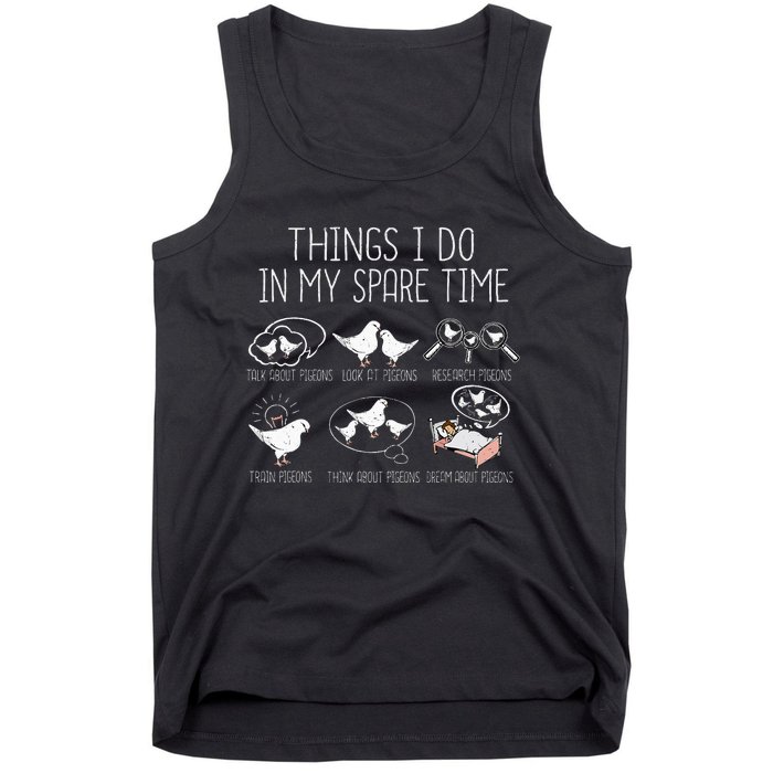 Pigeon Breeding Pigeon Racing Lover King Pigeon Tank Top