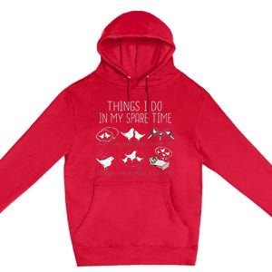 Pigeon Breeding Pigeon Racing Lover King Pigeon Premium Pullover Hoodie