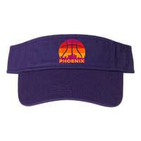 Phoenix Basketball, Phoenix Basketball BBall City Arizona State Retro Vintage Valucap Bio-Washed Visor