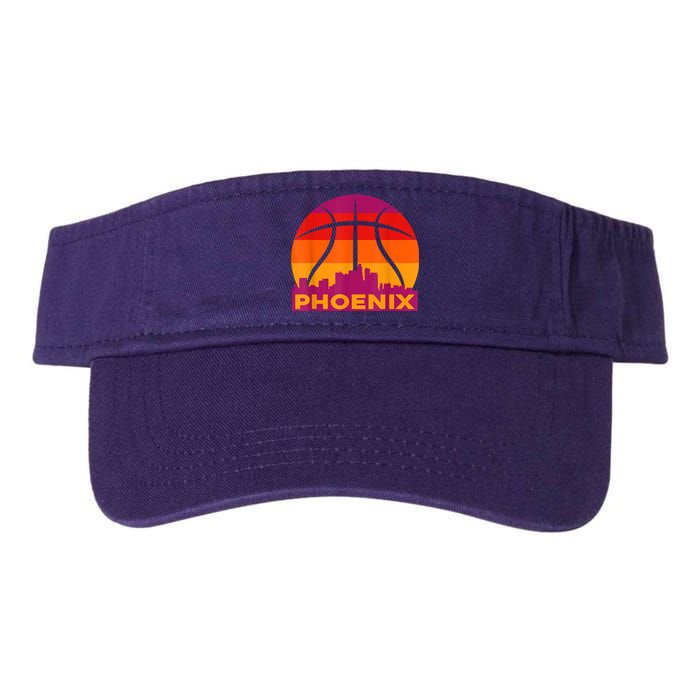 Phoenix Basketball, Phoenix Basketball BBall City Arizona State Retro Vintage Valucap Bio-Washed Visor