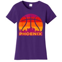 Phoenix Basketball, Phoenix Basketball BBall City Arizona State Retro Vintage Women's T-Shirt