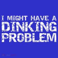 Pickle Ball Pun Ing Joke I Might Have A Dinking Problem Gift Short Acrylic Beanie