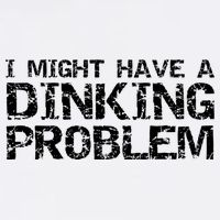 Pickle Ball Pun Ing Joke I Might Have A Dinking Problem Gift Garment-Dyed Sweatshirt
