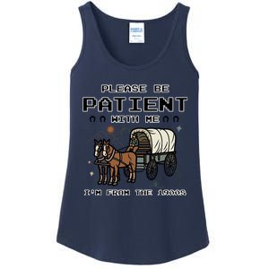 Please Be Patient With Me Im From The 1900s Retro Ladies Essential Tank