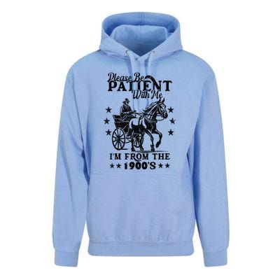 Please Be Patient With Me Im From The 1900s Gift Unisex Surf Hoodie