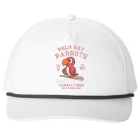 Palm Bay Parrots Baseball Retro Minor League Baseball Team Snapback Five-Panel Rope Hat