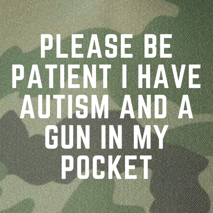 Please Be Patient I Have Autism And A Gun In My Pocket Legacy Tie Dye Trucker Hat