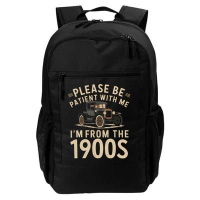 Please Be Patient With Me I'm From The 1900s Vintage Car  Backpack
