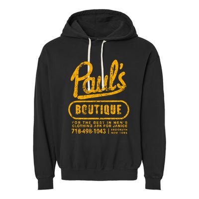 Pauls Boutique Garment-Dyed Fleece Hoodie