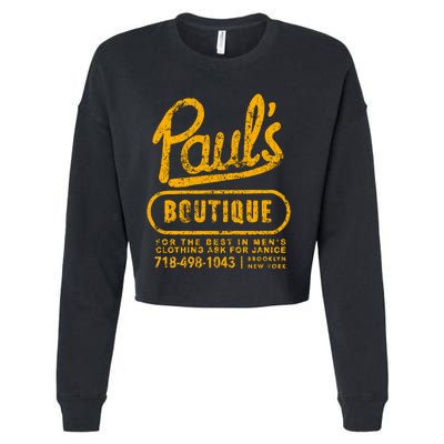 Pauls Boutique Cropped Pullover Crew