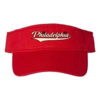 Philly Baseball Philadelphia Lettering Retro Valucap Bio-Washed Visor