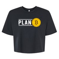 Plan Bitcoin Bella+Canvas Jersey Crop Tee