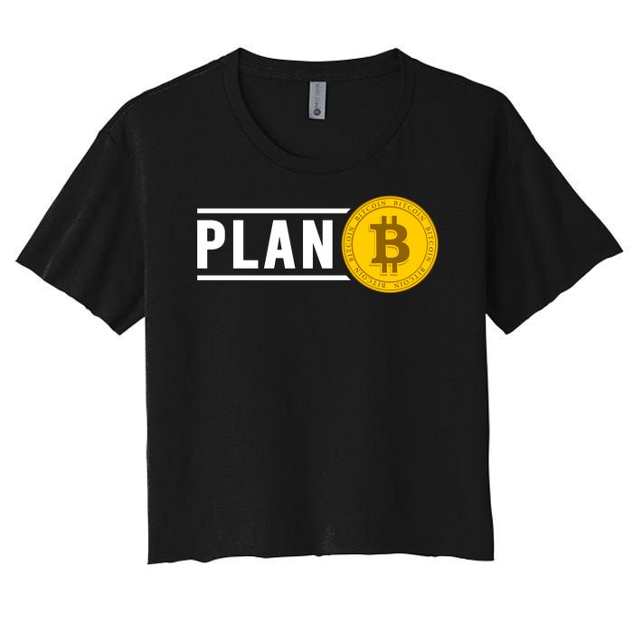 Plan Bitcoin Women's Crop Top Tee