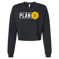 Plan Bitcoin Cropped Pullover Crew