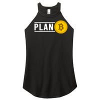 Plan Bitcoin Women's Perfect Tri Rocker Tank