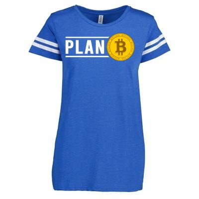 Plan Bitcoin Enza Ladies Jersey Football T-Shirt