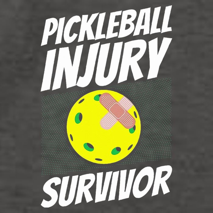 Pickleball BandAid Pickleball Injury Survivor Vector Backpack