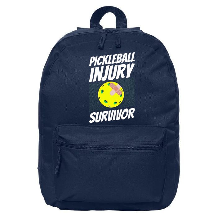Pickleball BandAid Pickleball Injury Survivor 16 in Basic Backpack