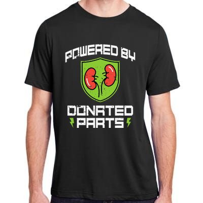 Powered By Parts Organ Transplant Kidney Surgery Adult ChromaSoft Performance T-Shirt