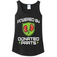 Powered By Parts Organ Transplant Kidney Surgery Ladies Essential Tank