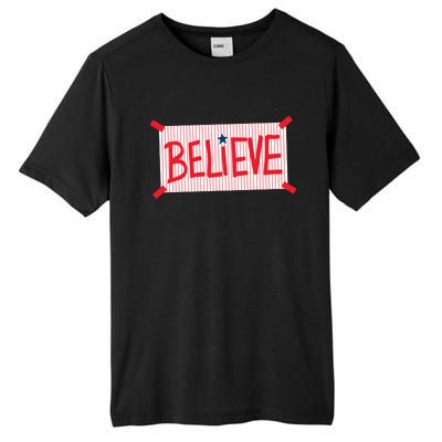 Philly Believe Philadelphia Baseball Tall Fusion ChromaSoft Performance T-Shirt