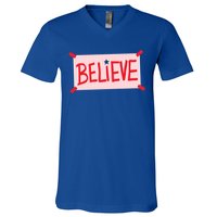 Philly Believe Philadelphia Baseball V-Neck T-Shirt