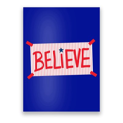 Philly Believe Philadelphia Baseball Poster