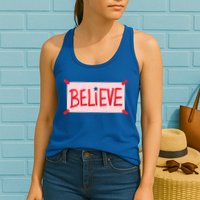 Philly Believe Philadelphia Baseball Womens Tank Top